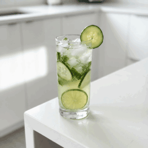 Cucumber Citrus Refresher Mocktail Recipe
