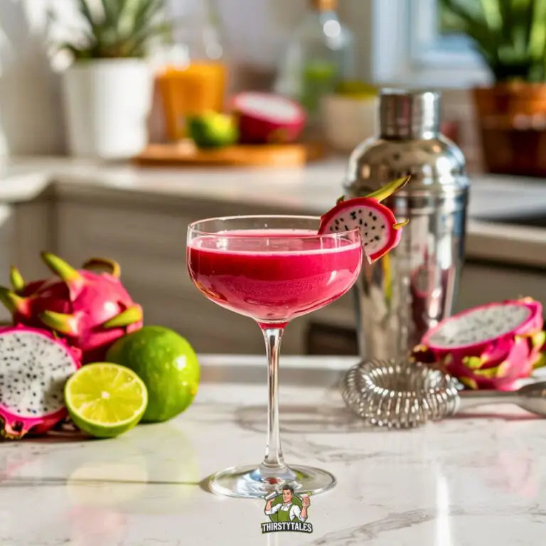 Dragon Fruit Daiquiri Cockatil Recipe