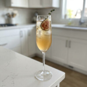 Fig and Honey Spritz Cocktail Recipe