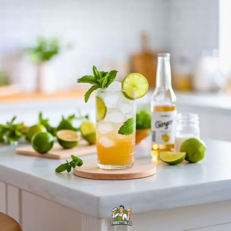 Ginger Beer Mojito Mocktail Recipe