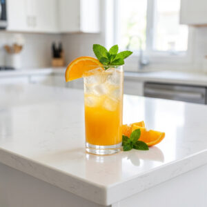 Ginger Orange Zinger Mocktail Recipe