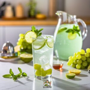 Grape Mint Cooler Mocktail Recipe