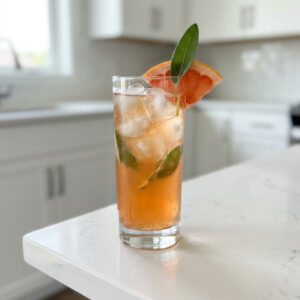 Grapefruit Sage Tonic Mocktail Recipe