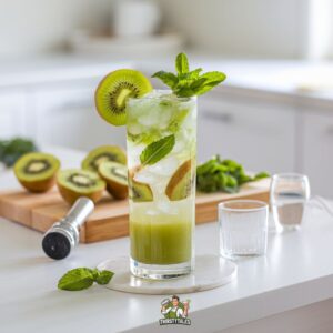 Kiwi Mint Medley Mocktail Recipe