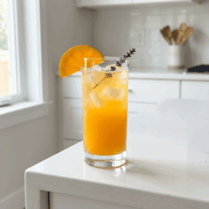 Lavender-Infused Orange Bliss Mocktail Recipe