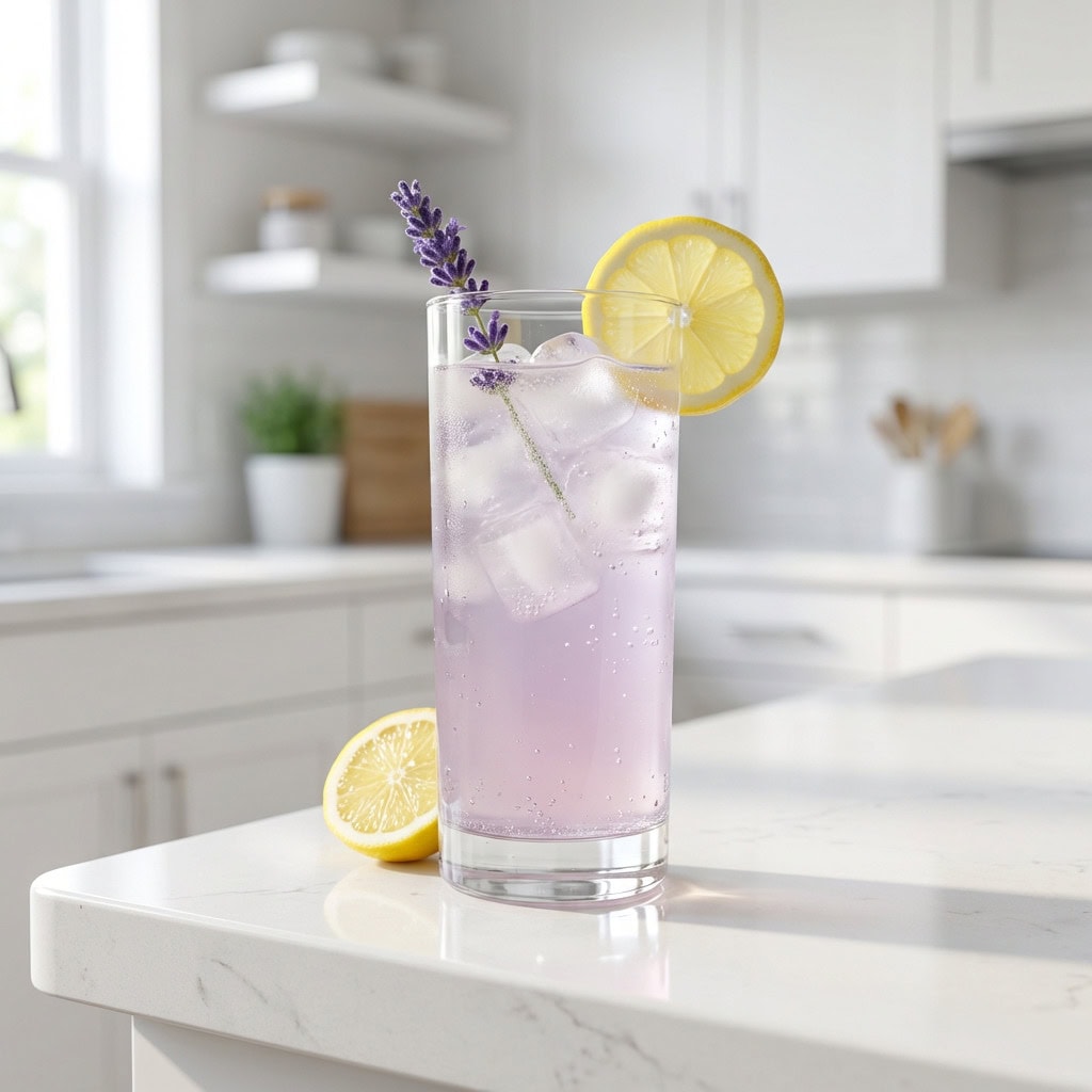 Lavender Lemonade Mocktail Recipe
