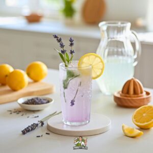 Lavender Lemonade Mocktail Recipe