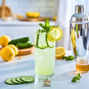 Lemon Cucumber Chiller Mocktail Recipe