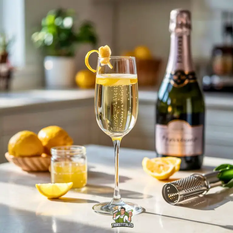 Lemon Ginger Sparkler Cockatil Recipe