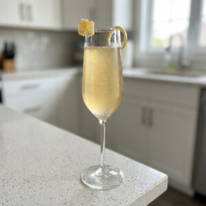Lemon Ginger Sparkler Cocktail Recipe
