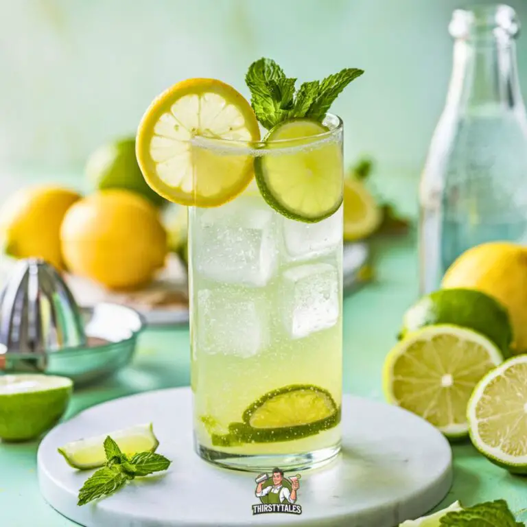 Lemon-Lime Spritzer Mocktail Recipe