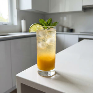 Mango Ginger Ale Mocktail Recipe