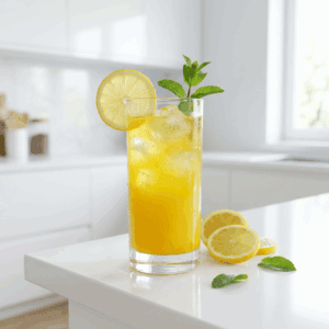 Mango Lemon Bliss Mocktail Recipe
