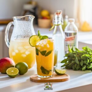 Mango Mojito Pitcher Mocktail Recipe