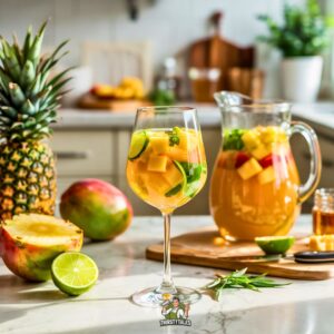 Mango Pineapple Sangria Cockatil Recipe