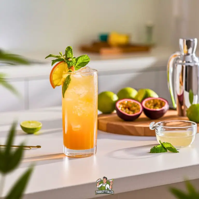 Passion Fruit Citrus Mix Mocktail Recipe