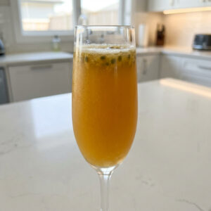 Passionfruit Champagne Cocktail Recipe