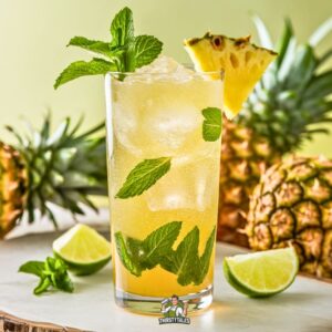 Pineapple Mint Chill Mocktail Recipe
