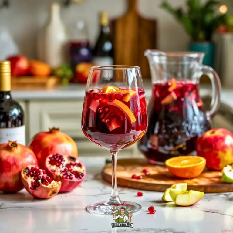Pomegranate Bliss Sangria Cockatil Recipe