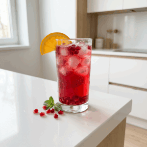 Pomegranate Orange Punch Mocktail Recipe