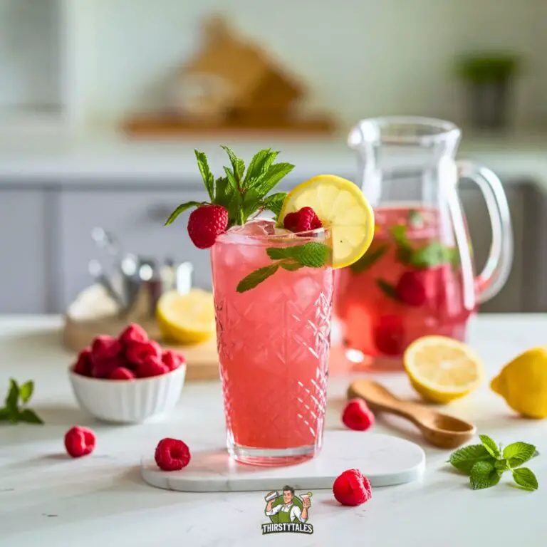 Raspberry Lemonade Delight Mocktail Recipe