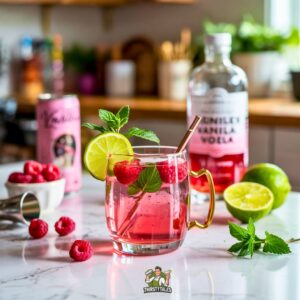 Raspberry Vanilla Vodka Mule Cockatil Recipe