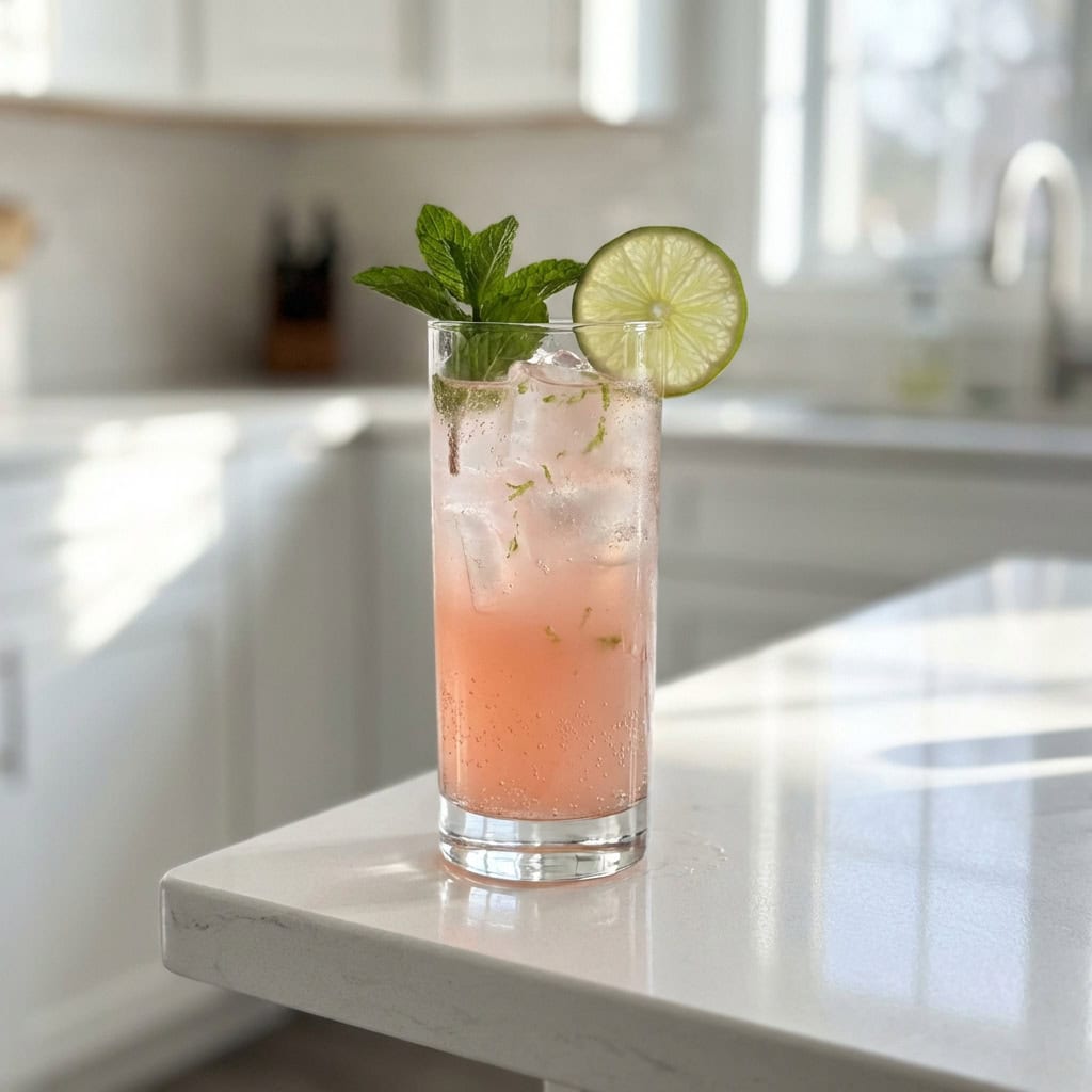 Watermelon Lime Zest Mocktail Recipe