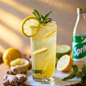 Zesty Ginger Sprite Fusion Mocktail Recipe