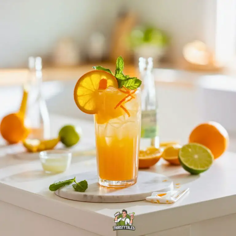 Zesty Orange Crush Mocktail Recipe