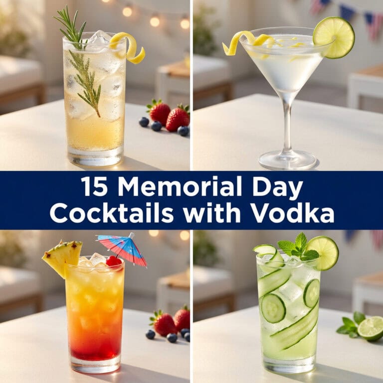 15 Memorial Day Cocktails with Vodka