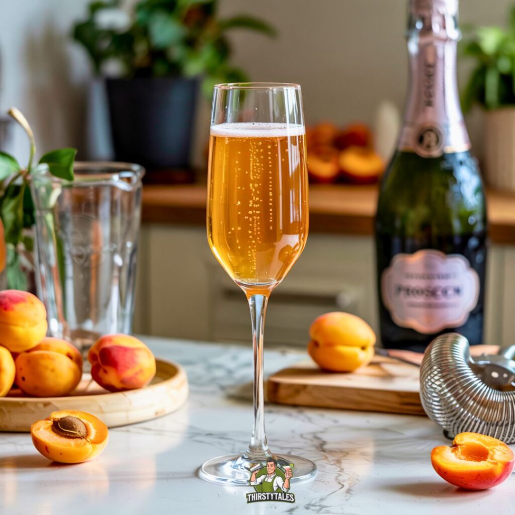 Apricot Bellini Cockatil Recipe