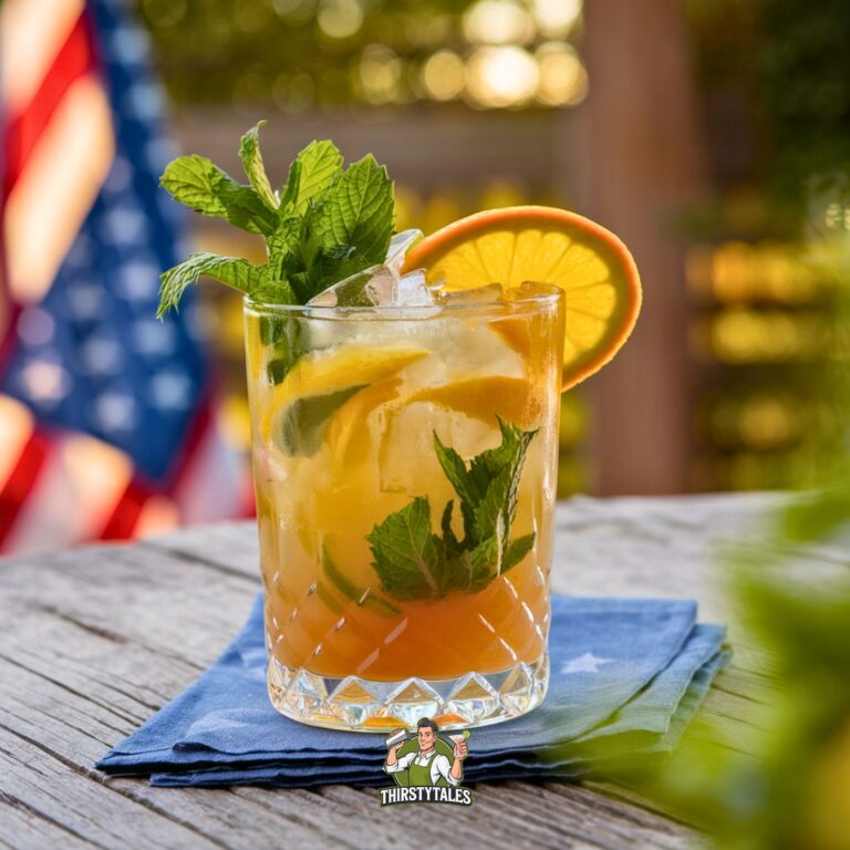 Bald Eagle Bourbon Smash Cocktail Recipe