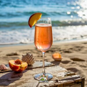 Beachfront Bellini Cocktail Recipe