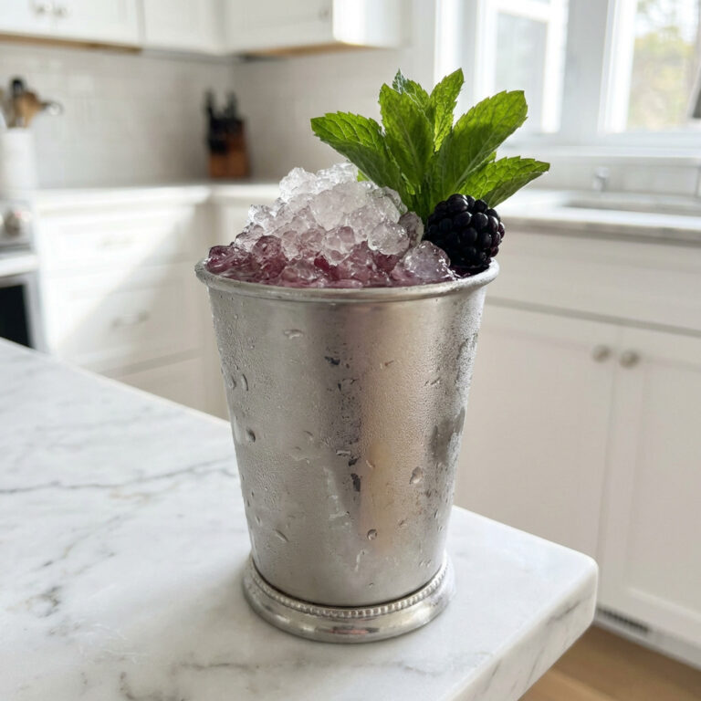 Blackberry Mint Julep Cocktail Recipe