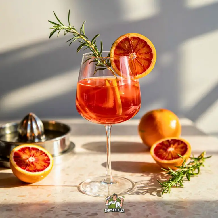 Blood Orange Spritz Cocktail Recipe
