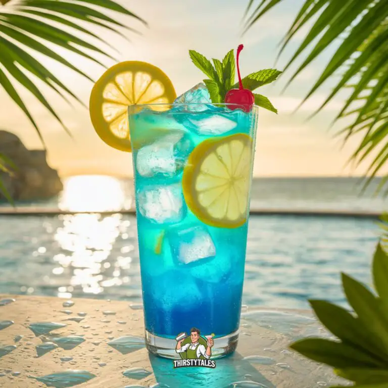 Blue Lagoon Lemonade Cocktail Recipe