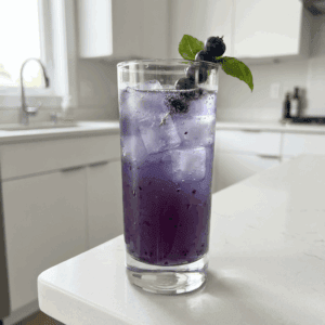 Blueberry Basil Breeze Cocktail Recipe