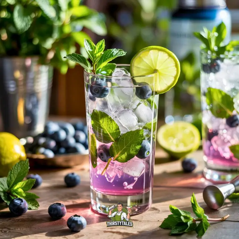 Blueberry Mojito Cocktail Recipe