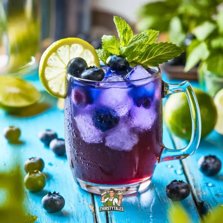 Blueberry Moscow Mule Cocktail Recipe