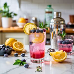 Blueberry Vodka Lemonade Cocktail Recipe