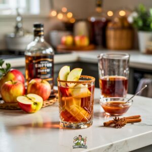 Caramel Apple Whiskey Cockatil Recipe