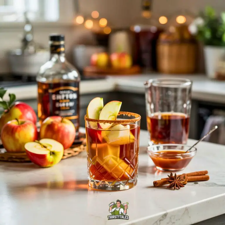 Caramel Apple Whiskey Cockatil Recipe