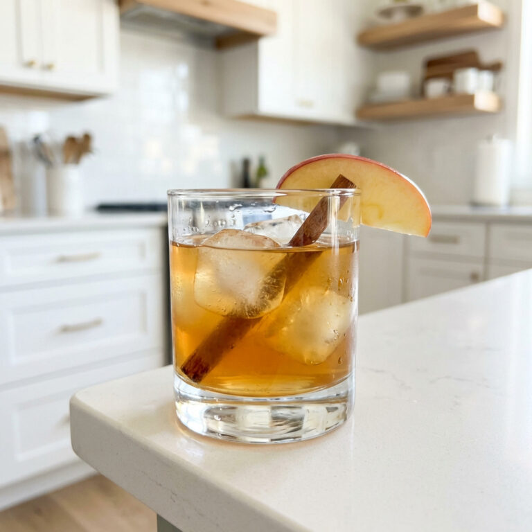 Cinnamon Apple Whiskey Cocktail Recipe
