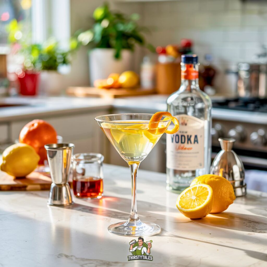 Citrus Vodka Twist Cocktail Recipe
