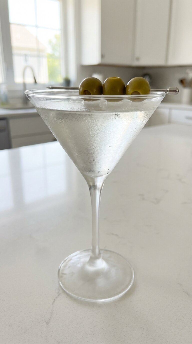 Classic Vodka Martini Cocktail Recipe