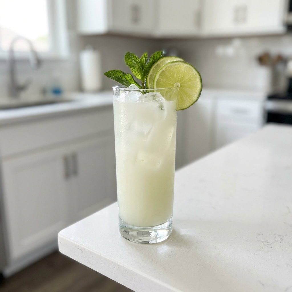 Coconut Lime Refreshment Cocktail Recipe