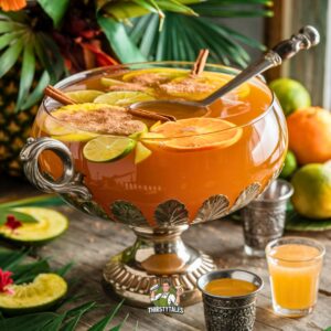 Colonial Caribbean Punch Cocktail Recipe