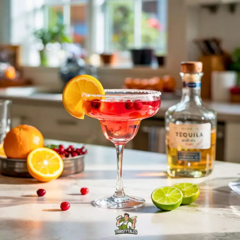 Cranberry Orange Margarita Cocktail Recipe