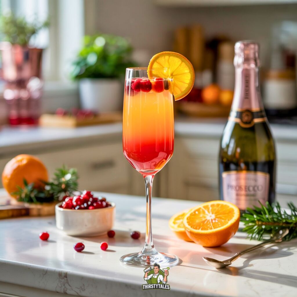 Cranberry Orange Mimosa Cockatil Recipe