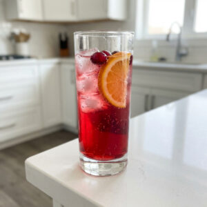 Cranberry Orange Spritzer Cocktail Recipe